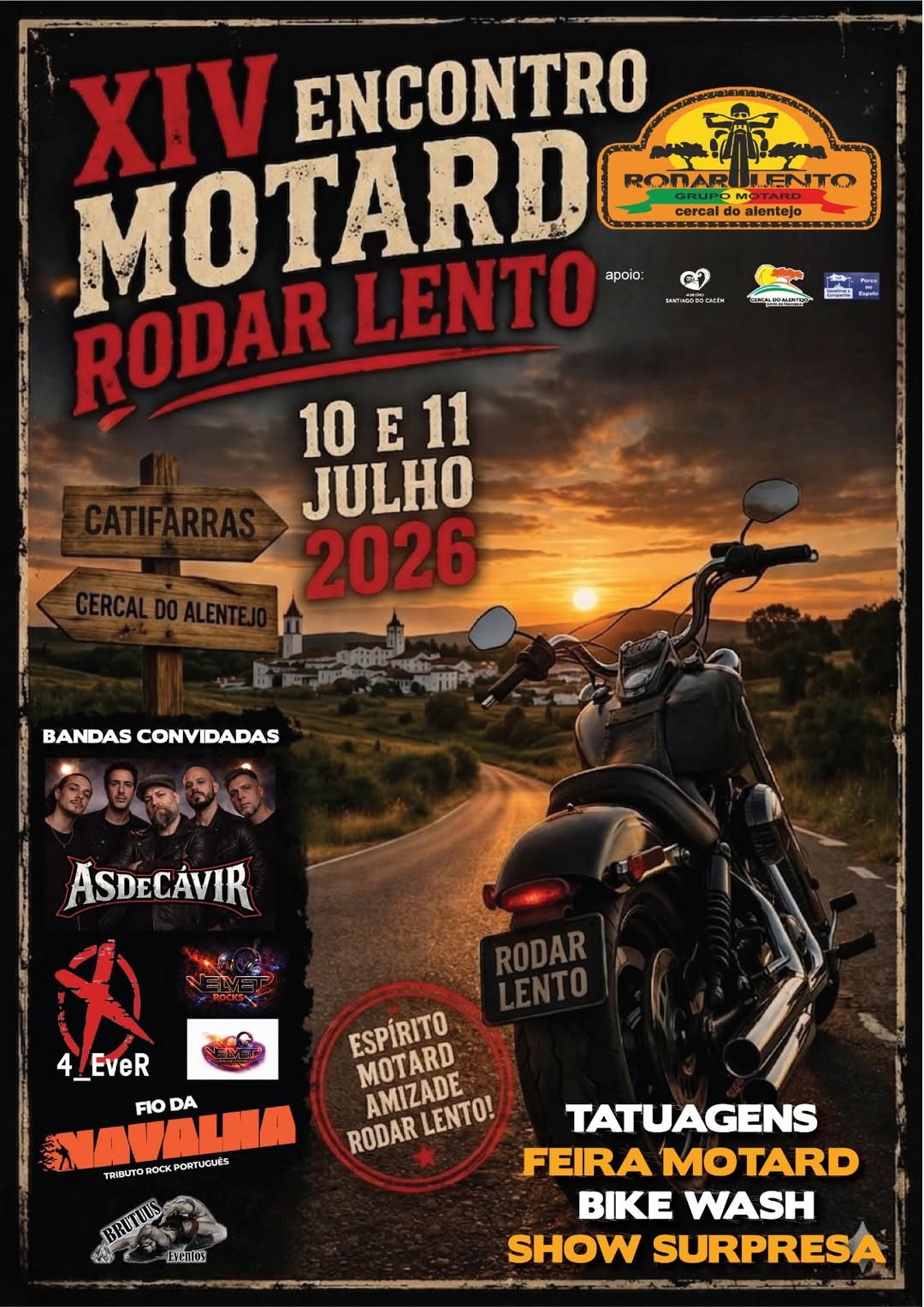 XIV Encontro Motard Rodar Lento — event image